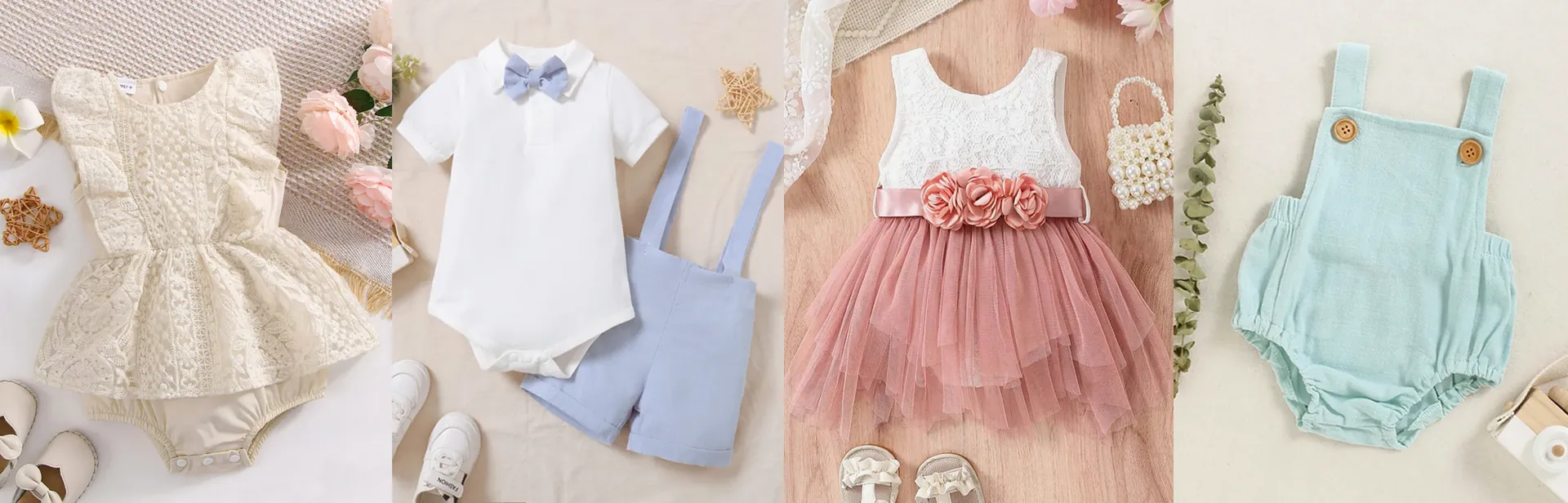 Keuze uit cakesmash-outfits voor jongens en meisjes in de fotostudio van Lovely-Photos